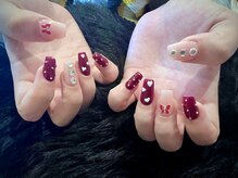 ルビーネイル 太閤通駅店(RUBY NAIL)/フリーデザインジェルスカルプ