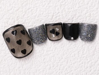 アイネイルズ 大宮店(Ｉ nails)/クリアブラック