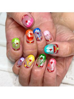 リグネイルスタジオ(Lig nail studio)/ドラちゃんネイル
