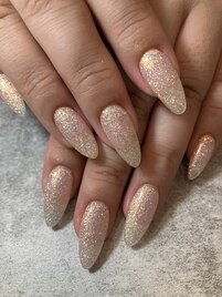 ラメのワンカラー