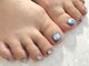 ネイルサロン プリズム(Prism)の写真/【FOOT】定額デザイン¥7390～嬉しいフットバス付！（ご新規様&半年以上ぶりの方オフ無料）画像お持ち込み◎