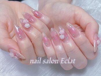 エクラ 横浜関内店(Eclat)の写真/ワンホン/韓国ネイルが大人気☆最旬デザインをご提供！！お好みのデザイン再現可能☆初回オフ無料です♪
