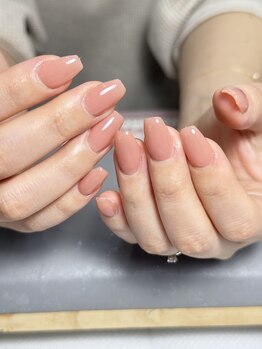 シーシー ネイル アンド アイラッシュ(CeCe Nail&eyelash)/チップ長さだしワンカラー