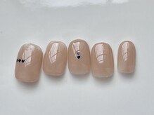 アイネイルズ 三宮店(I nails)/ ミニブラックハート