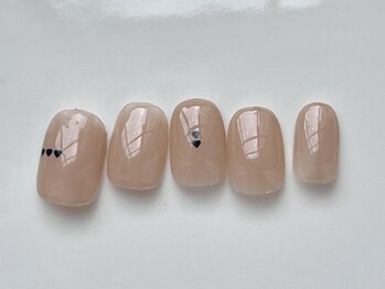 アイネイルズ 三宮店(I nails)/ ミニブラックハート