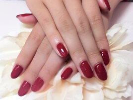 ボルドー×ワンカラー