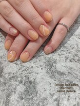 プライベート ネイルサロン マーマ(murmur)/大理石デザイン