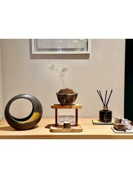 空間にこだわりがあるサロン