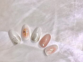 ラウレアネイル(Laule’a Nail)/【定額】ワンホンネイル チーク