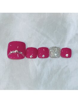 ティアモ(Ti Amo)/ピンクネイル♪