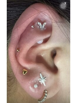 サロン デ リブレ 加古川店(salon de Libre)/華やかに耳つぼジュエリー!!