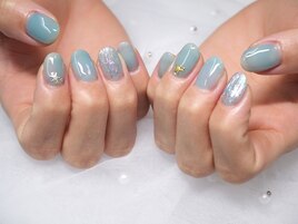 オフィスシンプルネイル