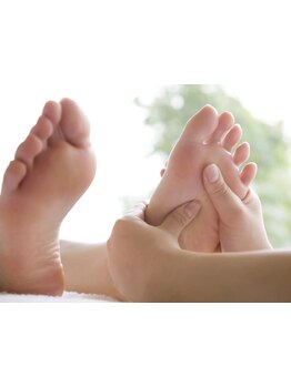 足つぼを刺激したい