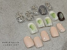 マリー ネイルズアンドラッシュアート モザイクモール港北店(MARIE NAILS & LASH ART)/定額￥6,600 ニュアンス 0130a