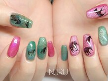 ヌル ネイル 新宿(NURU NAIL)/個性派/うちの子/シール/新宿