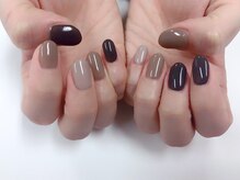 フォンテーヌブロー 野々市店(Fontaine Brow)/ワンカラーネイル