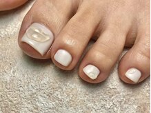 オーラリー ネイル アート メゾン(ORRERY nail art maison)/フット / ホワイトマット