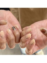 苑琳爪工(erin nail)/シンプルニュアンスネイル