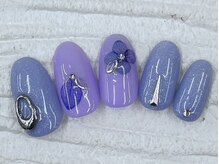 ハニービービー(Honey Bee Bee)/紫陽花ネイル