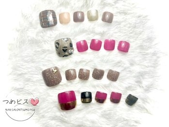 つめピス/フット定額ネイル