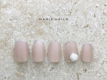マリー ネイルズ いわきラトブ店(MARIE NAILS)/定額6,600円税込 ピンク 1211b