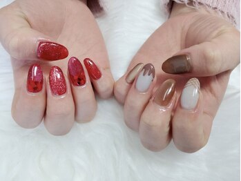 スノー(snow)/マグネット定額ネイル