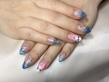ステラ(Stella)の写真/【ワンカラー￥4000/定額デザイン￥4500/やり放題6000】指先から気分が上がる洗練されたネイルを施します☆