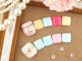 【フット】￥7750 人気夏ネイル