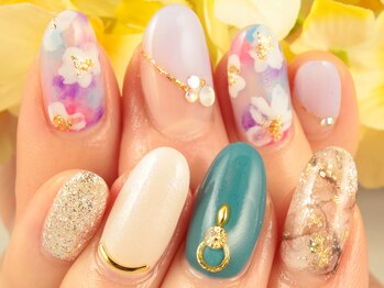 ネイルアンドアイラッシュ テラ 明石店(nail&eyelash Terra)/ケア付バイオ☆定額コース