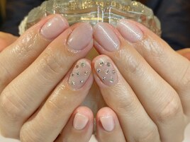 大人ネイル/秋ネイル/シンプル