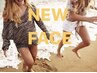 newfaceクーポン　フラット付け放題 ¥4,300