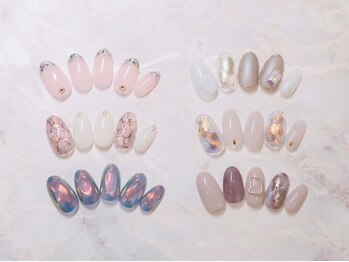 セレーノ 白金台店(Sereno)の写真/特別なブライダルネイルもお任せ下さい☆大切な日はSerenoに決まり♪一生に一度の大切な日に◎