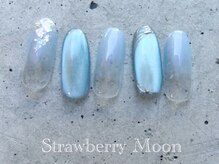 サロンストロベリームーン(Salon Strawberry Moon)/マグネットネイル　￥7980