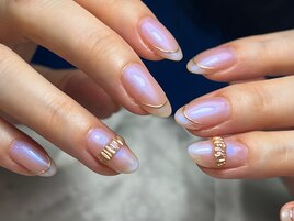【定額】ミラーラインネイル