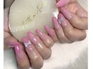 ピンクリボンネイル