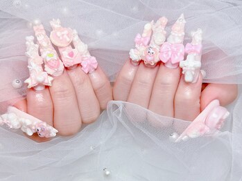 レミネイル 渋谷(REMI NAIL)の写真/《チップ長さ出しやり放題6本デザイン￥10980→￥9480》時間内であればやり放題☆