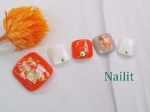 ネイリット 銀座(Nailit)/フットネイル ¥12000【¥13200】