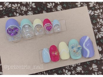 プライズアイリス アイラッシュ 池袋東口店(prize Iris eyelash)/カラフルネイルチップ 【池袋】