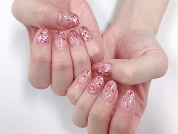 フォンテーヌブロー 野々市店(Fontaine Brow)/付け放題フリーデザインネイル