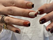 ファンクションネイルズ 表参道 原宿(FUNCTION NAILS)/トレンドネイル/変形フレンチ
