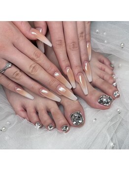 圧巻のフットストーン埋つくし