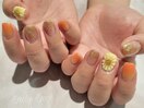ひまわりネイル☆