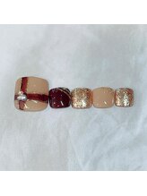 ティアモ(Ti Amo)/チェックネイル♪