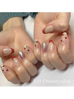 たけ子ビューティーサロン 川崎店(たけ子beauty salon)/ハートネイル