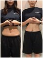 ネクスト ボディ(NEXT BODY) 27歳女性のA様、2週間で腹筋女子に♪