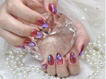 アンジュ(Ange)/【Rika】赤マグ×オーロラパーツ