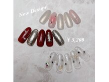 【ハンド12/1～新デザイン】パラジェル使用！定額ネイル￥5200