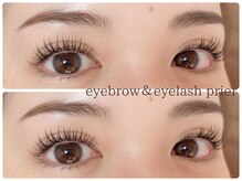 【パリエク＆眉毛WAX\12500】フラットラッシュ/まつエク100本