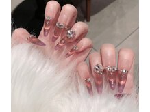 クイーンネイル 新宿(Queen nail)/長さ出しデザイン