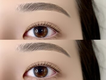 カミエ(Kamie)の写真/眉メニュー豊富/HBL眉ワックス付￥5900顔の骨格・バランスに合わせた美眉を提案!コンプレックス解消!